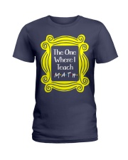 I Teach Math Ladies T-Shirt thumbnail