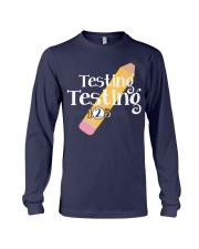 Testing Testing 123 Long Sleeve Tee thumbnail