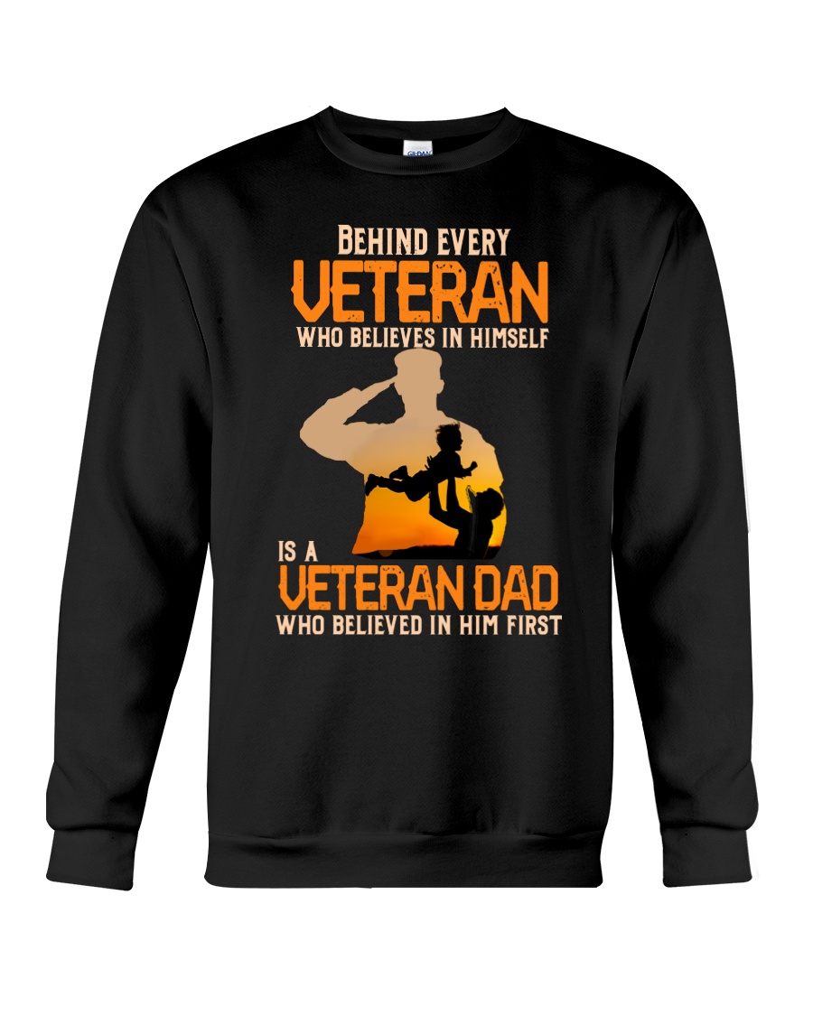 Veteran Dad Crewneck Sweatshirt