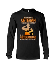 Veteran Dad Long Sleeve Tee front