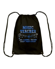 Music Teacher Drawstring Bag thumbnail