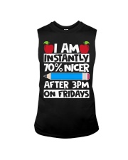 I AM INSTANTLY 70 NICER AFTER 3PM ON FRIDAYS Sleeveless Tee thumbnail