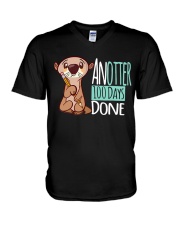 Anotter 100 Days done V-Neck T-Shirt thumbnail
