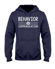BEHAVIOR IS COMMUNICATION Hooded Sweatshirt thumbnail