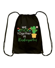 We Stick together in Kindergarten Drawstring Bag thumbnail