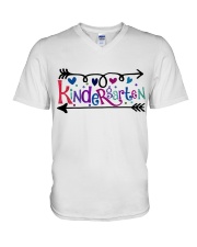 Kindergarten V-Neck T-Shirt thumbnail
