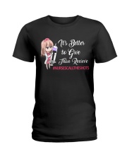 Nursescalltheshots Ladies T-Shirt front