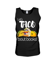 LET'S TACO 'BOUT BOOKS Unisex Tank thumbnail