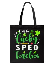 I'm a lucky SPED Teacher Tote Bag thumbnail