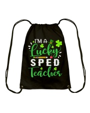I'm a lucky SPED Teacher Drawstring Bag thumbnail