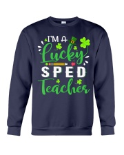 I'm a lucky SPED Teacher Crewneck Sweatshirt thumbnail
