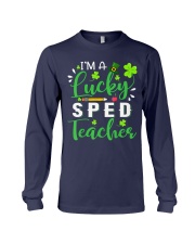 I'm a lucky SPED Teacher Long Sleeve Tee thumbnail