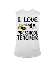 I Love being a preschool Teacher Sleeveless Tee thumbnail