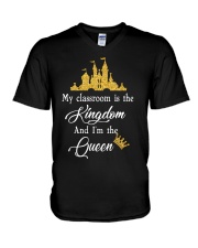 My class is the kingdom V-Neck T-Shirt thumbnail