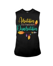 ABILITIES OUTWEIGH DISABILITIES Sleeveless Tee thumbnail