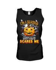 I'm a Teacher nothing scare me Unisex Tank thumbnail