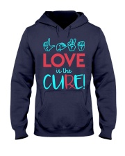 Love is the Cure Hooded Sweatshirt thumbnail