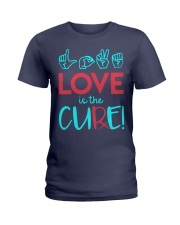 Love is the Cure Ladies T-Shirt thumbnail