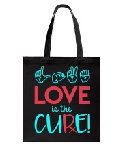 Love is the Cure Tote Bag thumbnail
