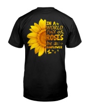 In a world full of roses be a sunflower Premium Fit Mens Tee thumbnail