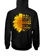 In a world full of roses be a sunflower Hooded Sweatshirt thumbnail