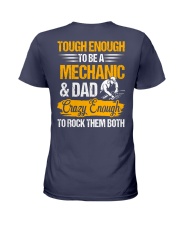 Mechanic and Dad Ladies T-Shirt thumbnail