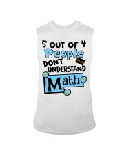 5 OUT OF 4 PEOPLE DON'T UNDERSTAND MATH Sleeveless Tee thumbnail