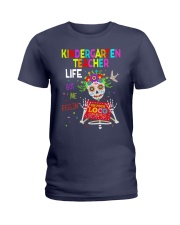 KINDERGARTEN TEACHER LIFE Ladies T-Shirt thumbnail
