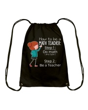 HOW TO BE A MATH TEACHER Drawstring Bag thumbnail