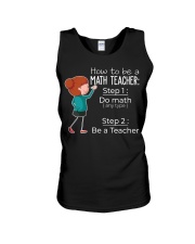 HOW TO BE A MATH TEACHER Unisex Tank thumbnail