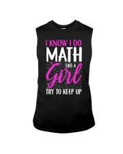 Math like a Girl Sleeveless Tee thumbnail