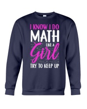 Math like a Girl Crewneck Sweatshirt thumbnail