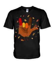 I LOVE YOU THANKGIVING V-Neck T-Shirt thumbnail
