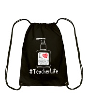 Hanitizer Teacherlife Drawstring Bag thumbnail