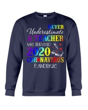 A Teacher who survived 2020 Crewneck Sweatshirt thumbnail