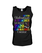 A Teacher who survived 2020 Unisex Tank thumbnail