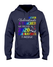 A Teacher who survived 2020 Hooded Sweatshirt thumbnail