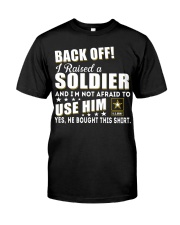 Army Mom Shirt Classic T-Shirt front