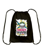 Teacher Shark Do Do Do Do Your Work Drawstring Bag thumbnail