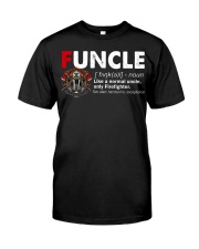 Funcle Firefighter Classic T-Shirt front