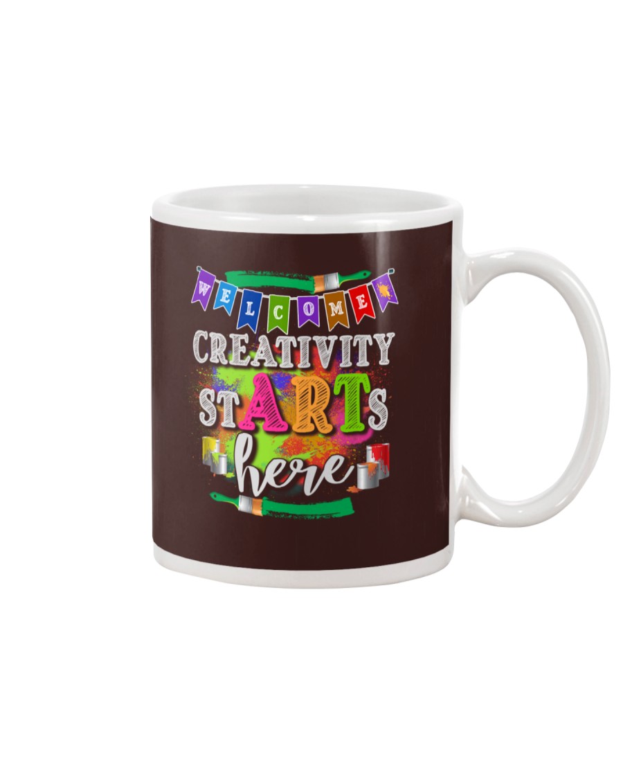 Creativity starts here T-Shirt Mug