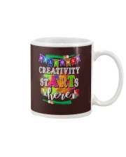 Creativity starts here T-Shirt Mug front