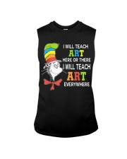 I WILL TEACH ART EVERYWHERE Sleeveless Tee thumbnail