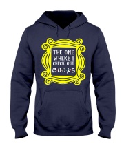 THE ONE WHERE I CHECK OUT Hooded Sweatshirt thumbnail