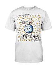 OH MY STARS WE ARE 100 DAYS BRIGHTER Classic T-Shirt front