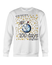 OH MY STARS WE ARE 100 DAYS BRIGHTER Crewneck Sweatshirt thumbnail