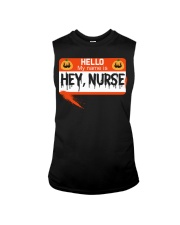 HELLO MY NAME IS HEY NURSE Sleeveless Tee thumbnail