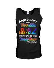 2nd grade trouble together Unisex Tank thumbnail