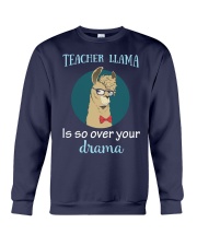 Teacher Llama Crewneck Sweatshirt thumbnail