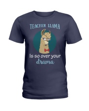 Teacher Llama Ladies T-Shirt thumbnail